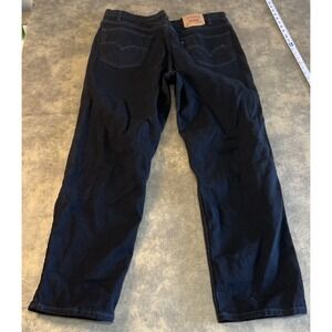VTG Levis 550 Relaxed Fit Jeans 42x32 Black Made in USA 90s Straight Leg